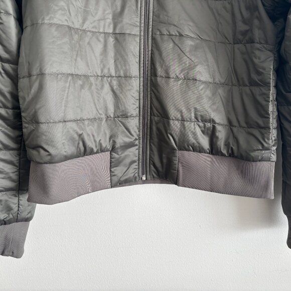 Lululemon Non-stop Bomber Reversible Jacket Olive / Taupe Medium - Large - Picture 9 of 14